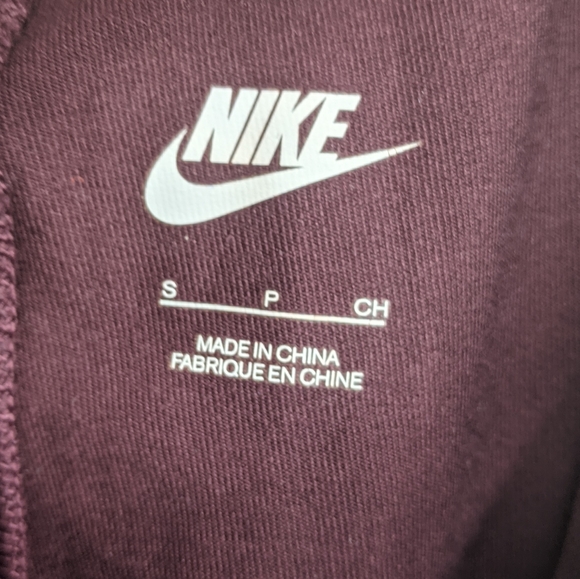 Nike Leg-A-See Purple Logo Full Length Leggings - Picture 8 of 10